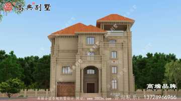 这款豪华欧式别墅，看得大家都想建一栋，很有时代感，漂亮又大方。