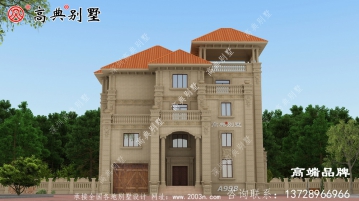 这款豪华欧式别墅，看得大家都想建一栋，很有时代感，漂亮又大方。