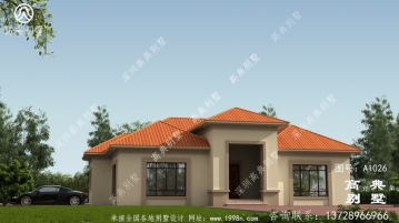 建一栋农村欧式一层别墅，品味生活