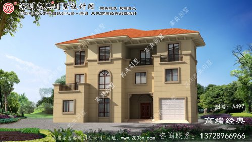 柯城区自营住宅别墅工程设计图