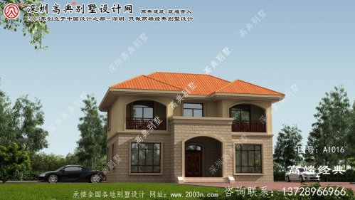 槐荫区超小别墅外观效果图