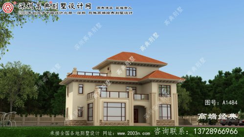 河间市三层别墅设计图	