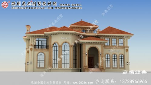 阿拉善左旗乡村自建小别墅设计图纸	