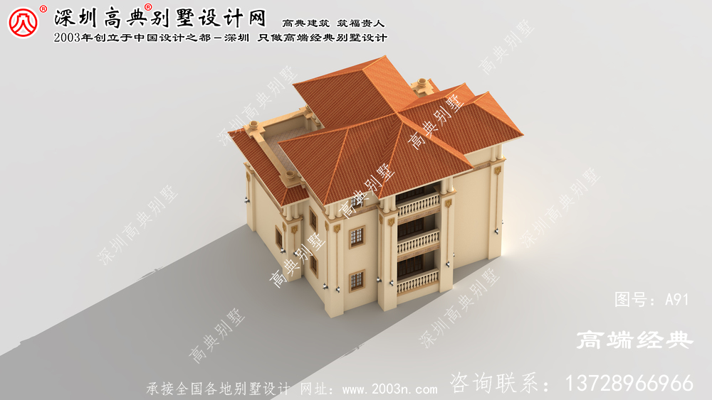 朝阳县农村别墅设计图