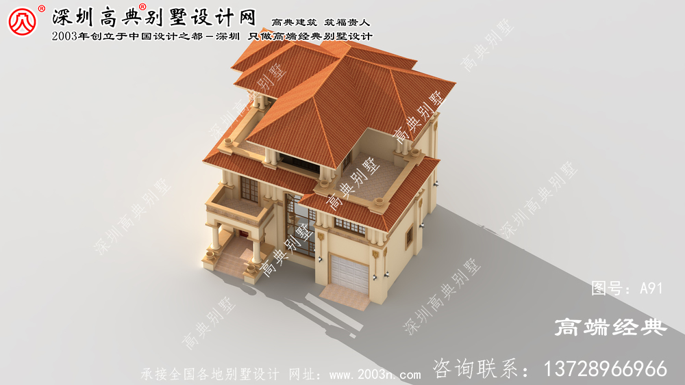朝阳县农村别墅设计图