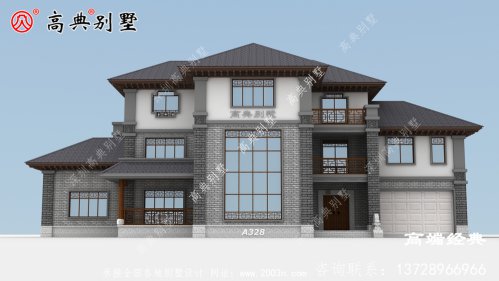 农村建房占地314平，实用大方