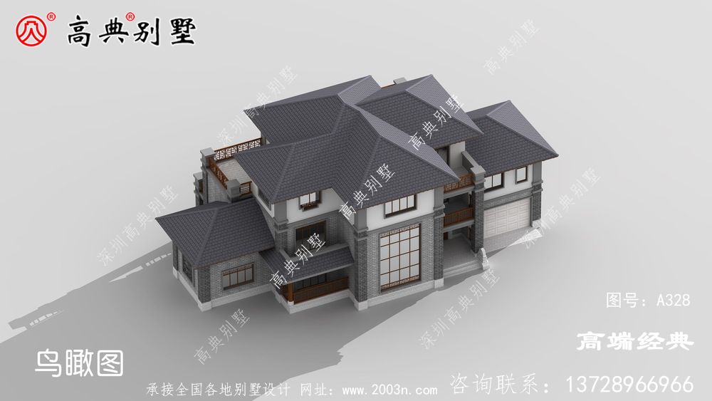 农村建房占地314平，实用大方