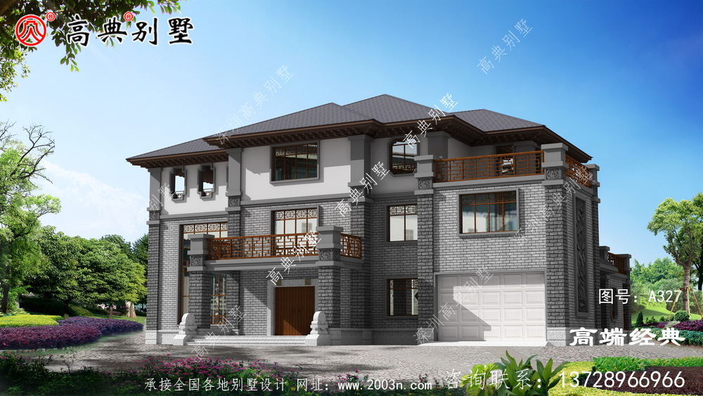 农村自建房图纸满足你的中式追求