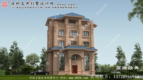 永顺县优雅的意大利风格石材别墅整体