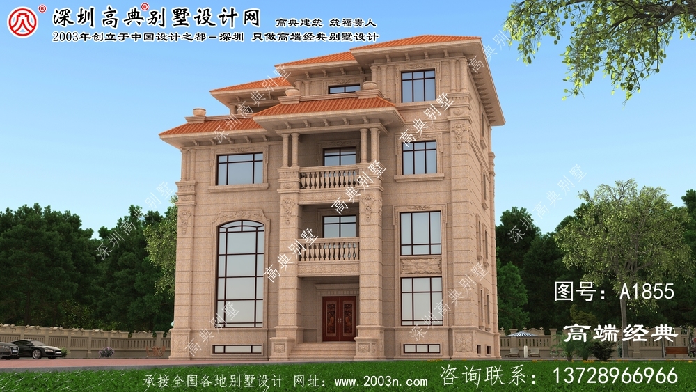  屯门区欧式别墅 ，外观 奢华 美丽 无懈可击