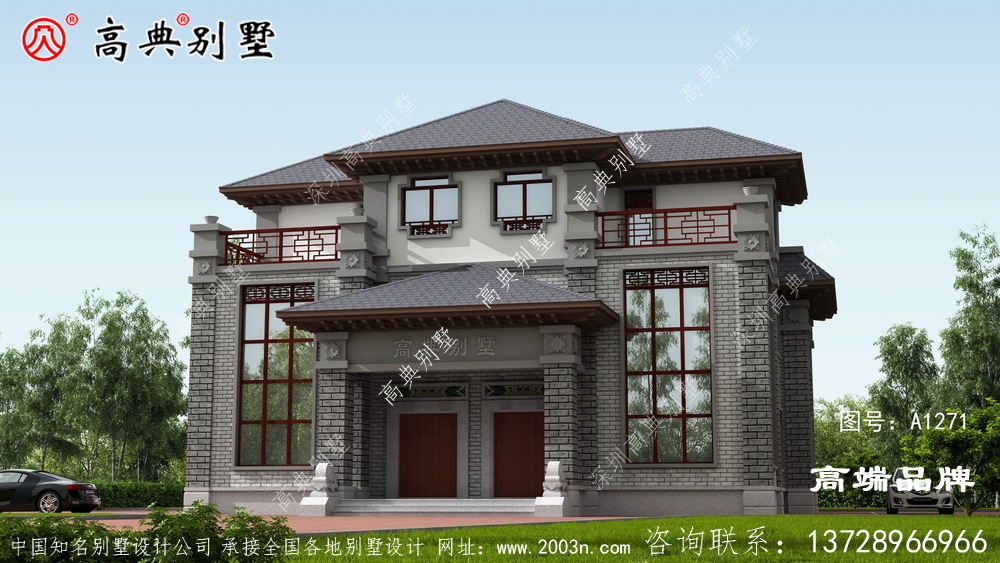 别墅整体布局实用、合理。
