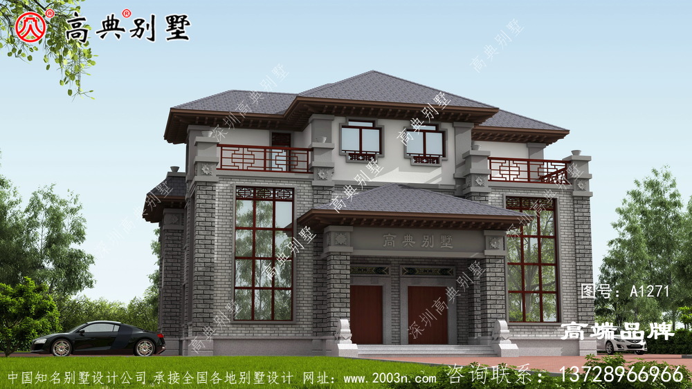 别墅整体布局实用、合理。