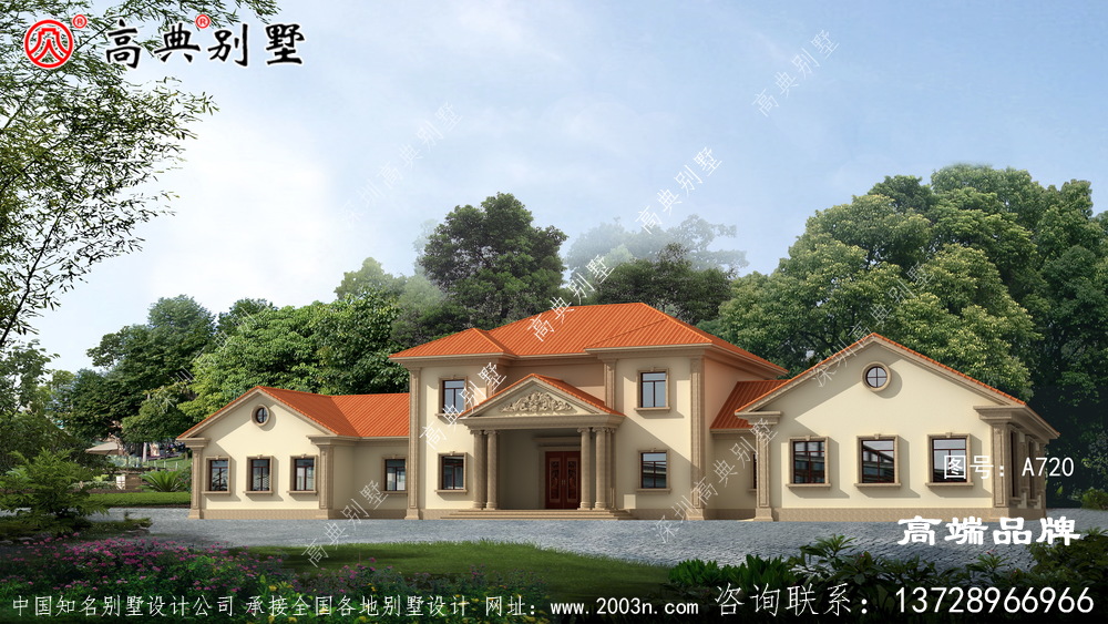 唯美两层简欧别墅采光佳生活质量优
