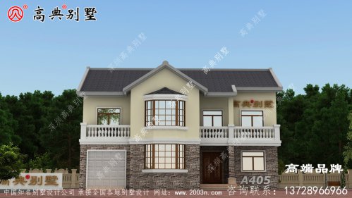 农村实用房屋设计图沉稳大气的美式风
