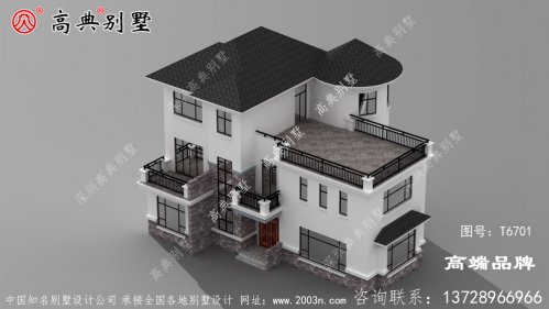 别墅设计图纸超市享受田园生活。