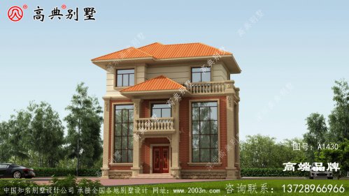 乡村房子设计色彩雅致温馨，户型方正