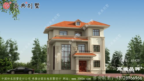 房子设计图纸平面方正、功能齐全