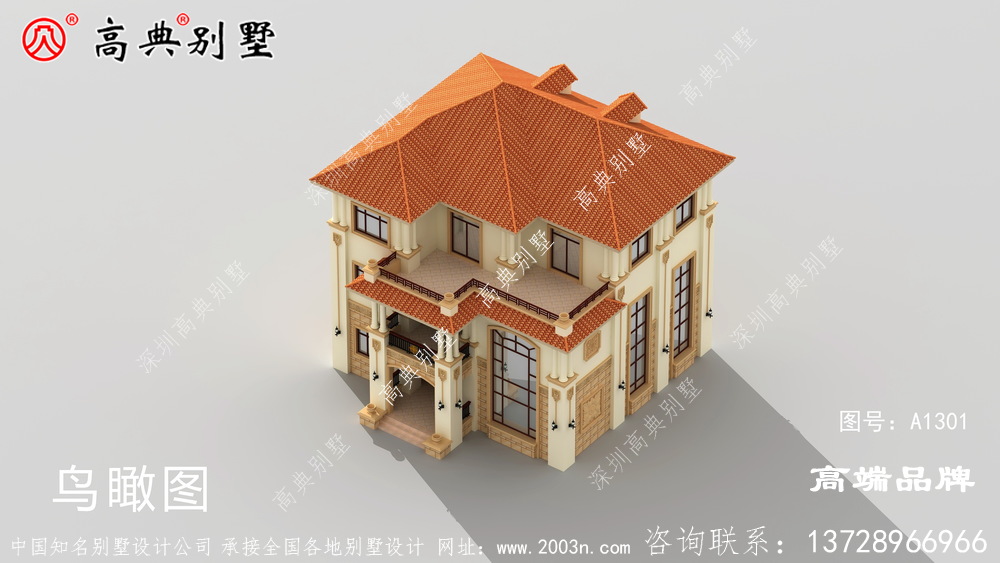 农村别墅外观效果图大全在农村建的热火朝天，图纸快收藏好