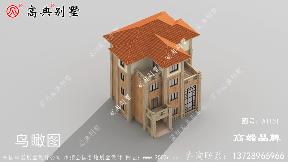 欧美别墅外观返乡建房的首选
