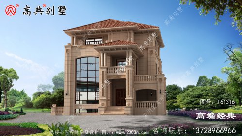 多层别墅外观效果图符合现代人的住宅