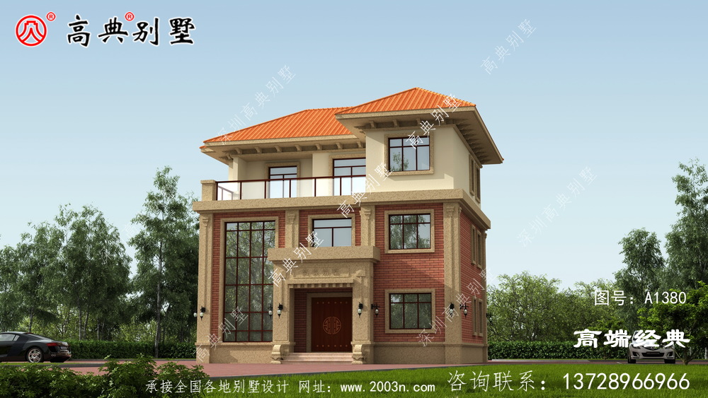 乌兰浩特市三层自建房设计图，拥有一栋你真牛