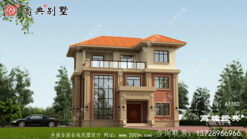 乌兰浩特市三层自建房设计图，拥有一