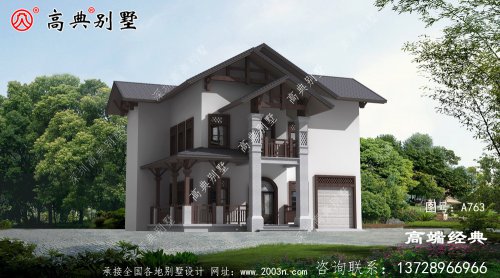 中式两层小别墅心动的话，就赶紧行动