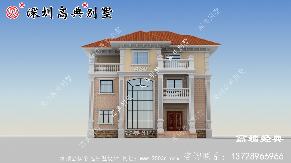 独栋三层别墅这样建，绝对没有人敢说你土，奢华大气，图纸快快收藏好