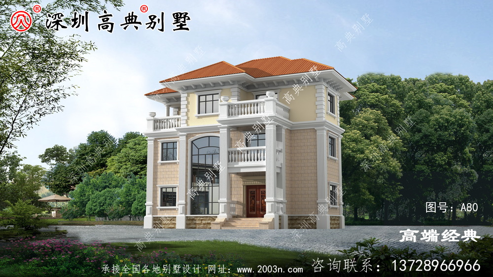 独栋三层别墅这样建，绝对没有人敢说你土，奢华大气，图纸快快收藏好