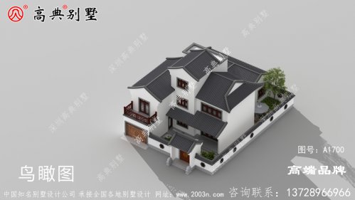 中式庭院别墅时尚潮流的造型