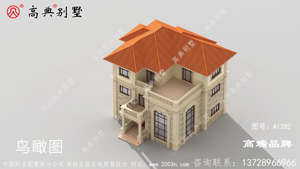 宽敞舒适，非常适合农村自建。