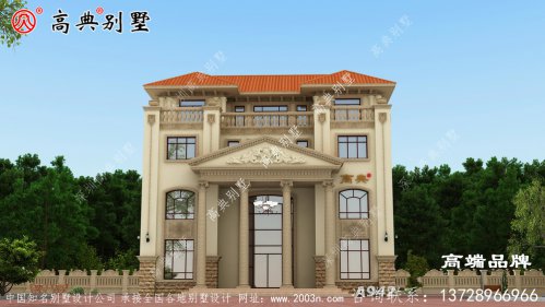整个建筑提升墩重感，让建筑看起来比