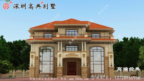 农村自建房，漂亮且实用，给父母的最