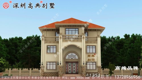 乡村 三层别墅 ，高端大气 上档次 ，全