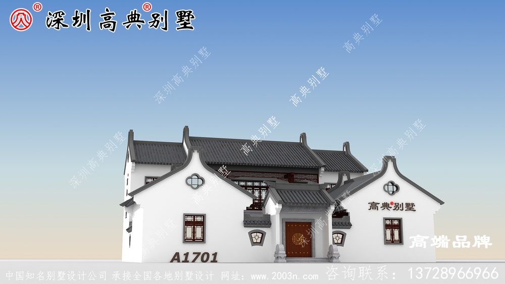 二层农村自建房设计图，造型虽不显眼，却经济实用，享受简单宁静