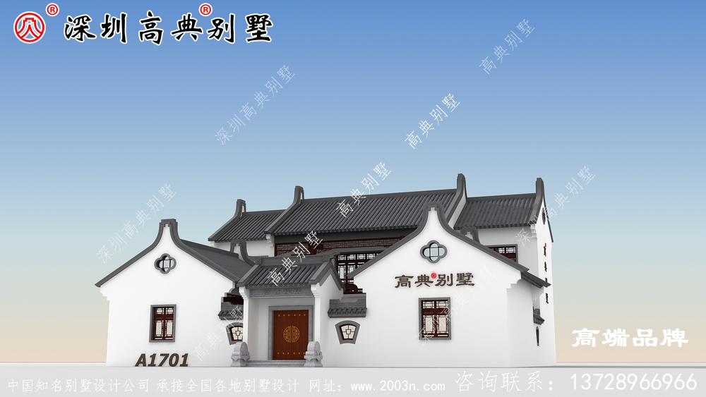 二层农村自建房设计图，造型虽不显眼，却经济实用，享受简单宁静
