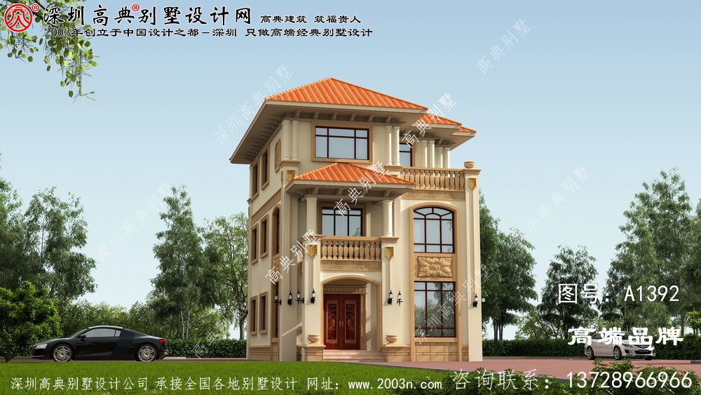 农村三层30万自建房图，经济又划算