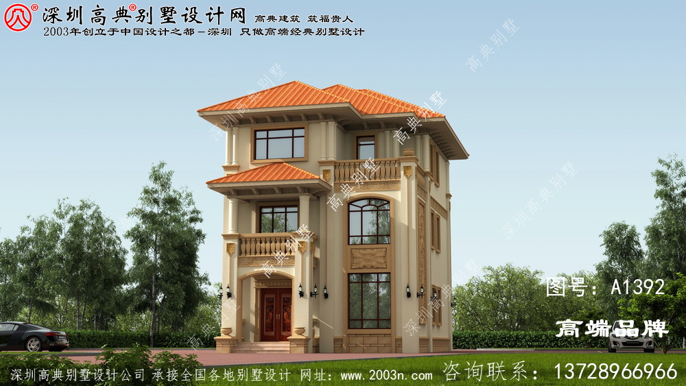 农村三层30万自建房图，经济又划算
