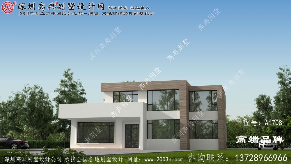 两层自建房设计图，是大多数人的建房选择