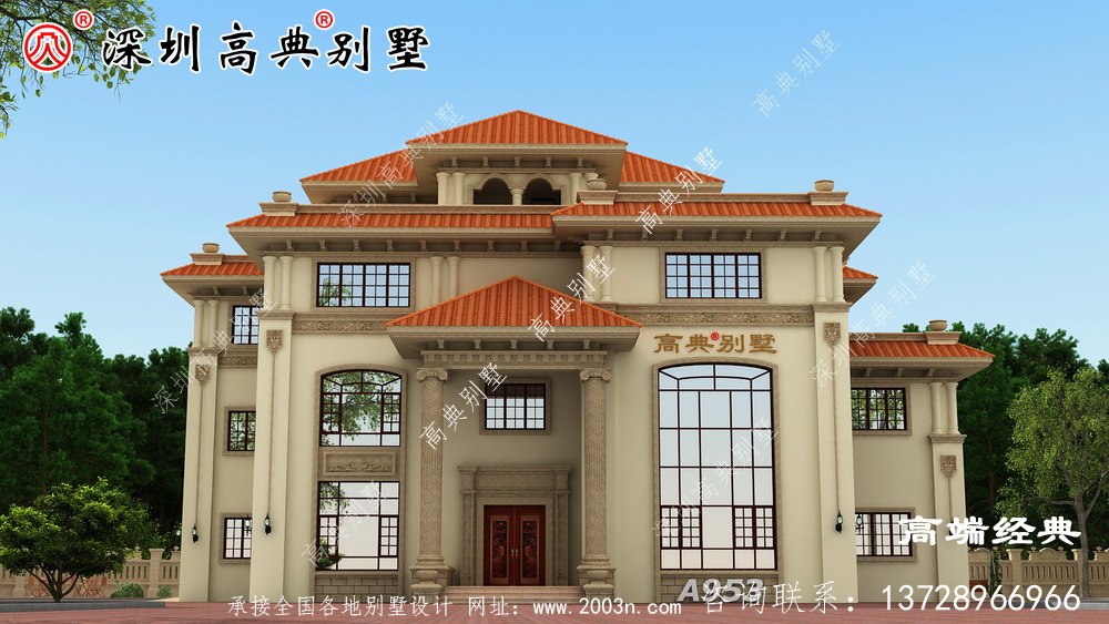 2021年乡村现代别墅设计图，盖好全村都羡慕
