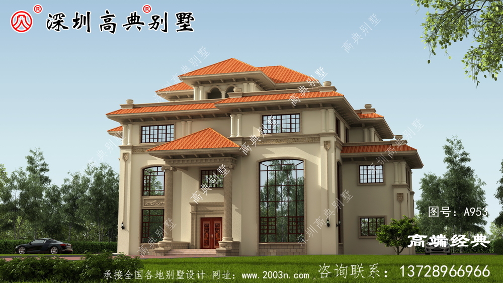 2021年乡村现代别墅设计图，盖好全村都羡慕