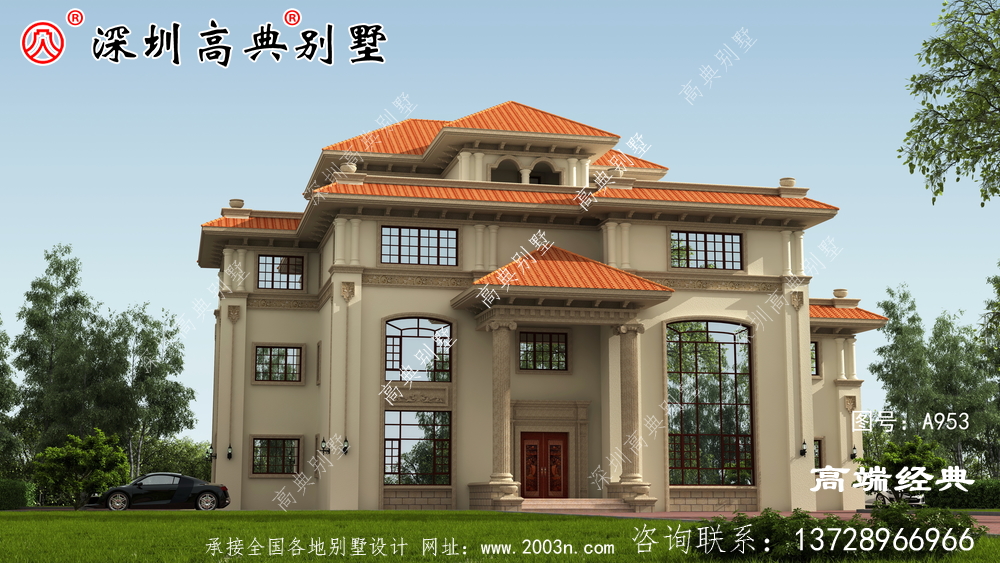 2021年乡村现代别墅设计图，盖好全村都羡慕