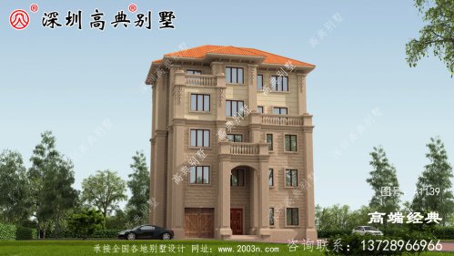 独栋五层别墅设计图，建成太气派了