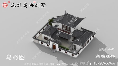 农村二层别墅设计图片，大气实用又接