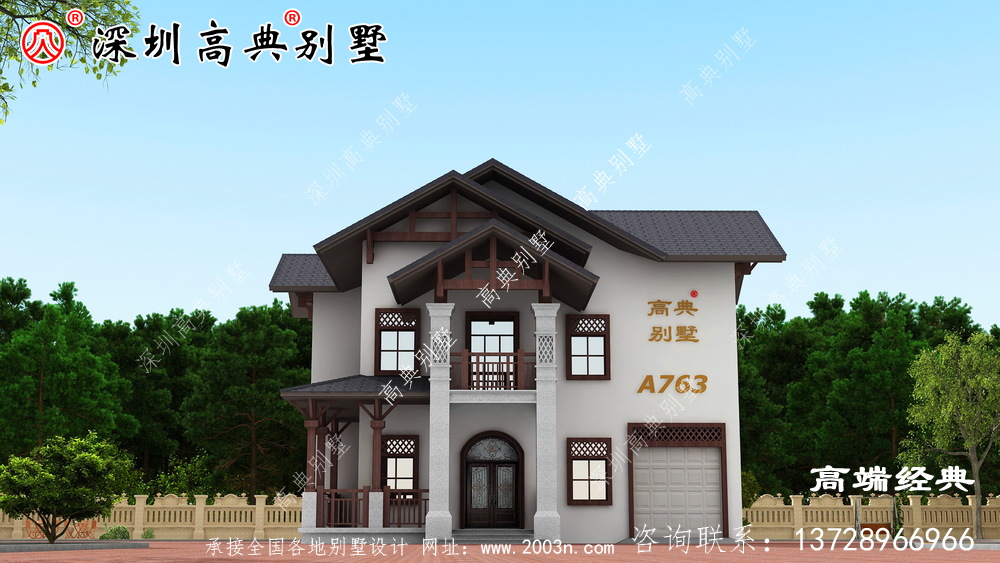 拱落地窗保证室内通风采光，美观实用