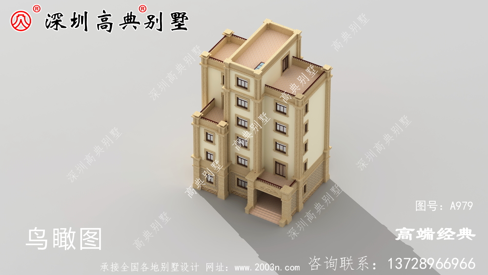 农村六层别墅，等我有钱了我也要建一栋