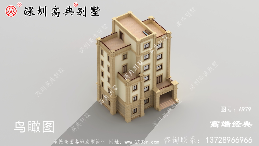 农村六层别墅，等我有钱了我也要建一栋
