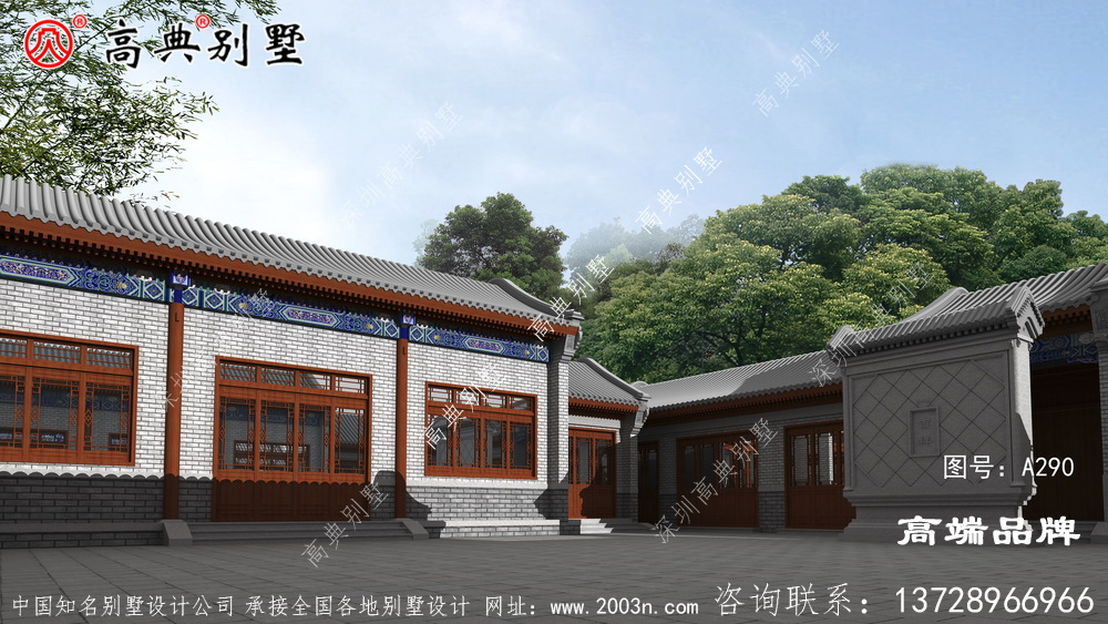 辛苦了大半辈子后后总算是有着落了，建好的别墅别提多开心了