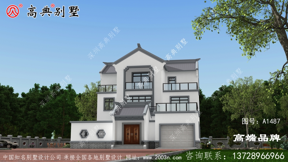 阳台和露台层层错落立面造型更加连贯