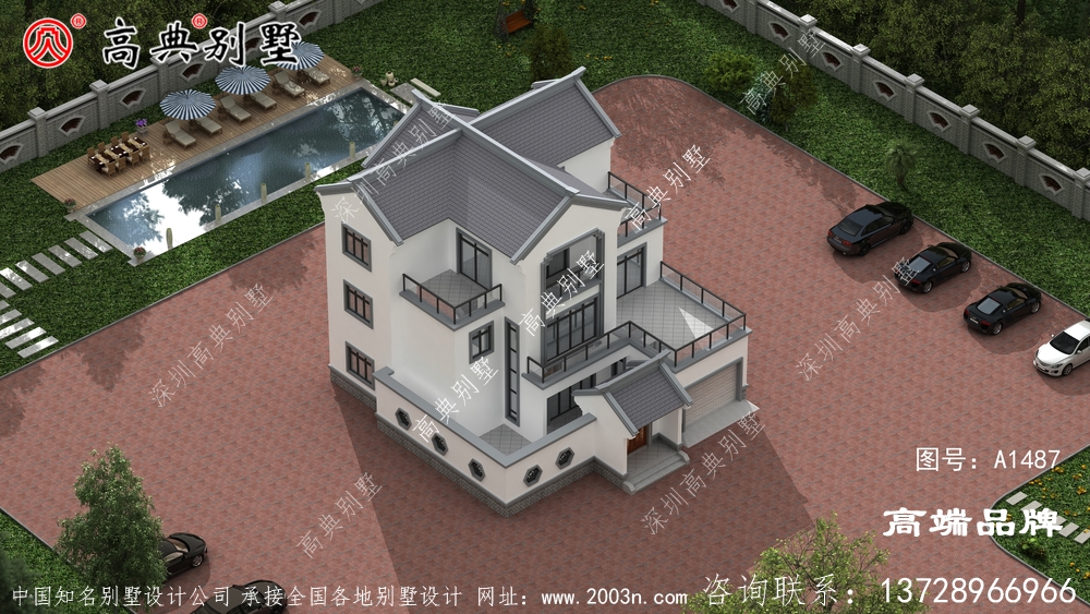 阳台和露台层层错落立面造型更加连贯